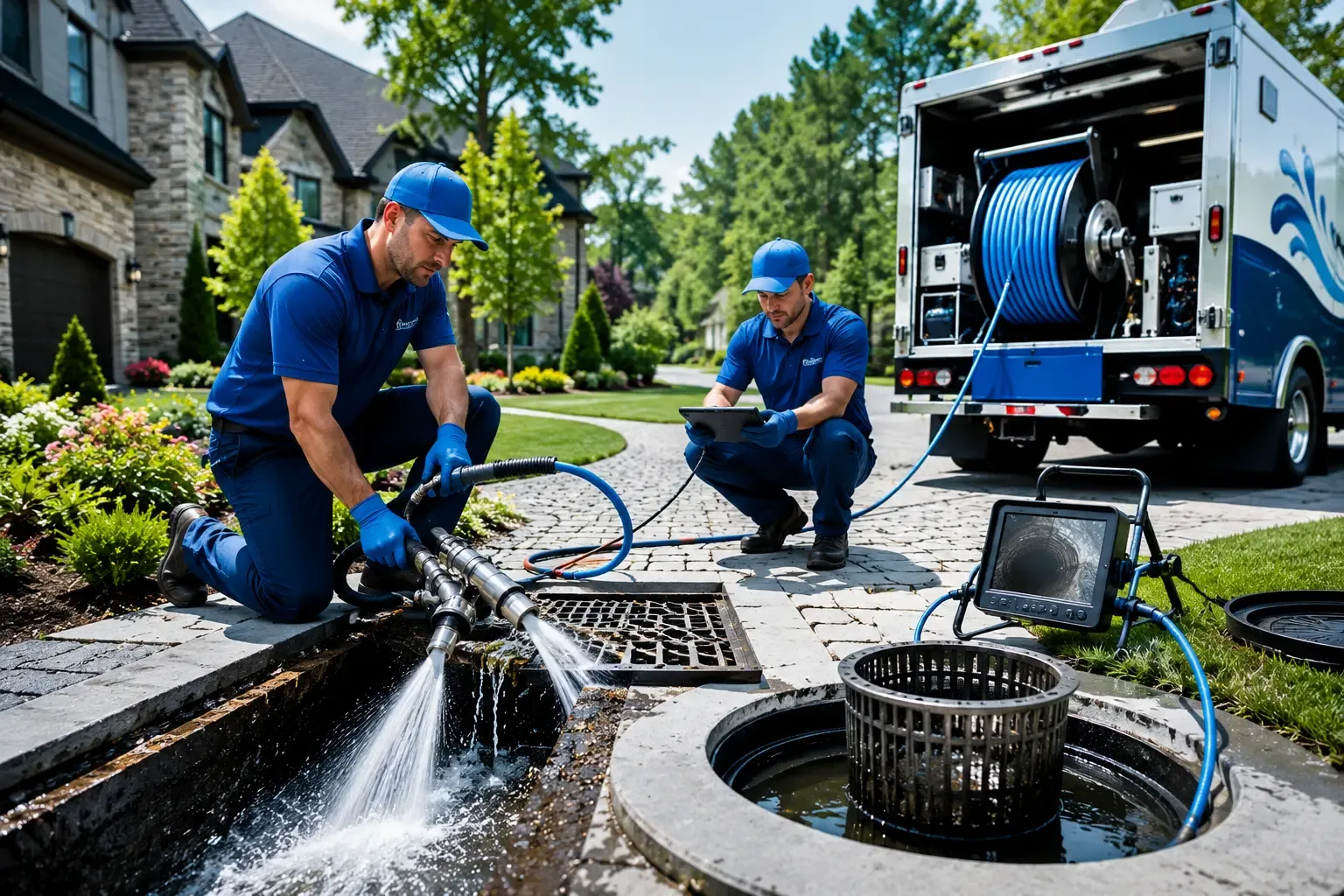Local outdoor drain cleaning professionals in Russellville, OH